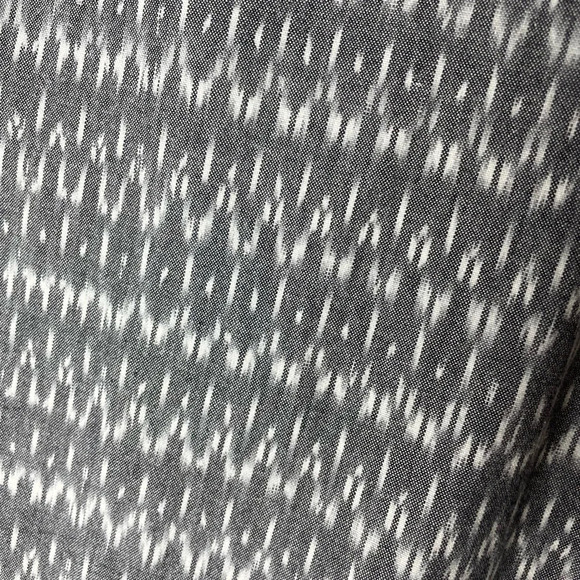 Eileen Fisher | Gray & White Patterned Organic Cotton Tank Top Size XS - Picture 6 of 6